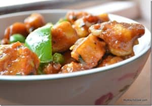 DSC 0268 thumb 5-Star Chilli Paneer Recipe : Easy, Spicy, & Delicious