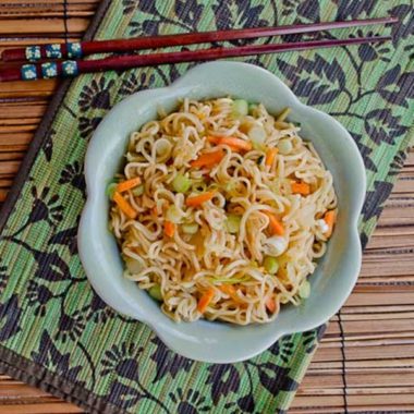 Indian Style Vegetable Noodles