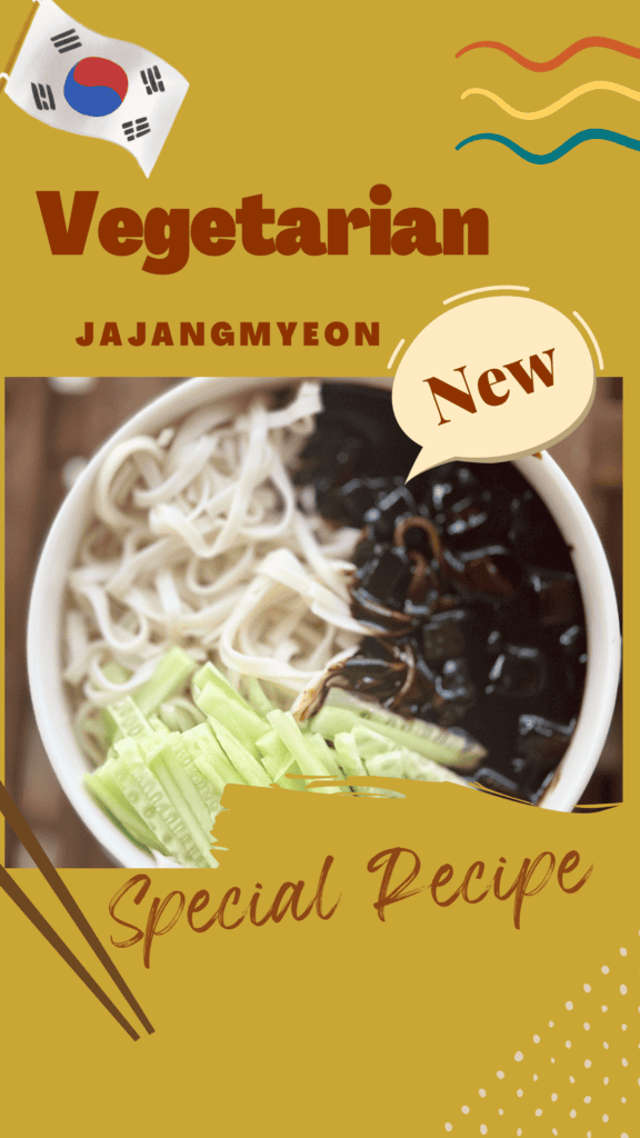 Vegetarian Jajangmyeon