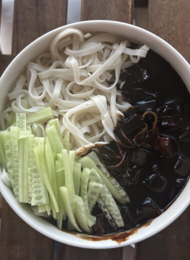 Vegetarian Jajangmyeon