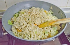 Step6 How to make Vegan noodles| Super Easy Veggie noodles