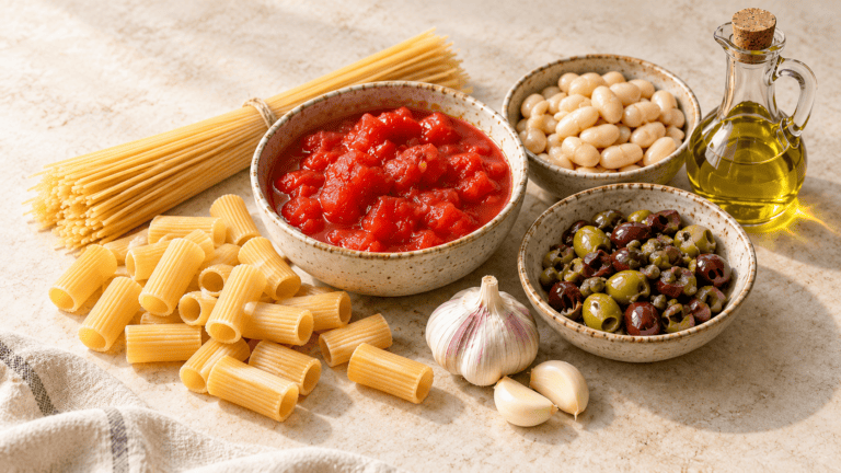 Four pantry pasta sauce directions for the ingredients you have